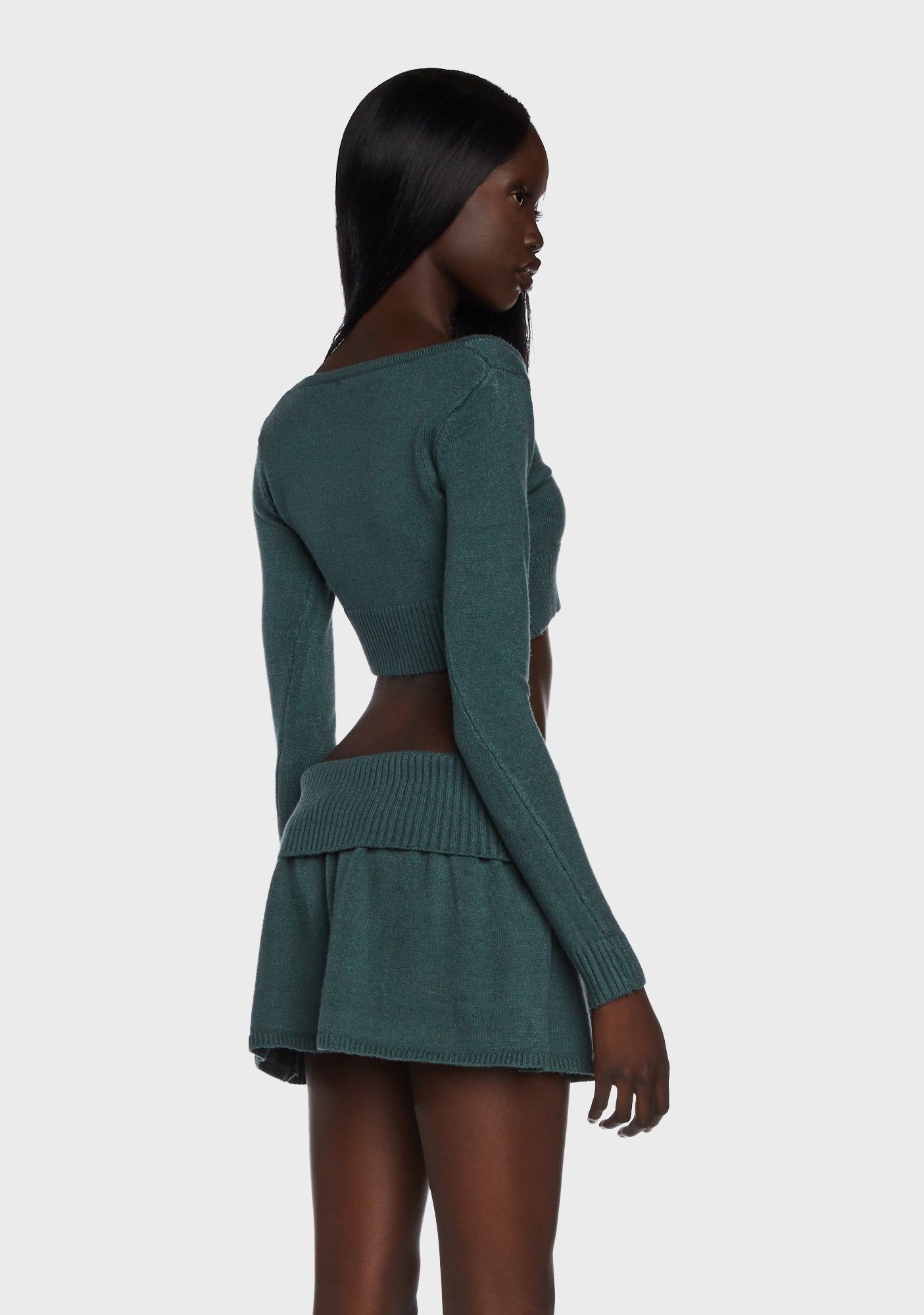 Allure Knitted Crop Top sold by Dolls Kill product image thumbnail 4