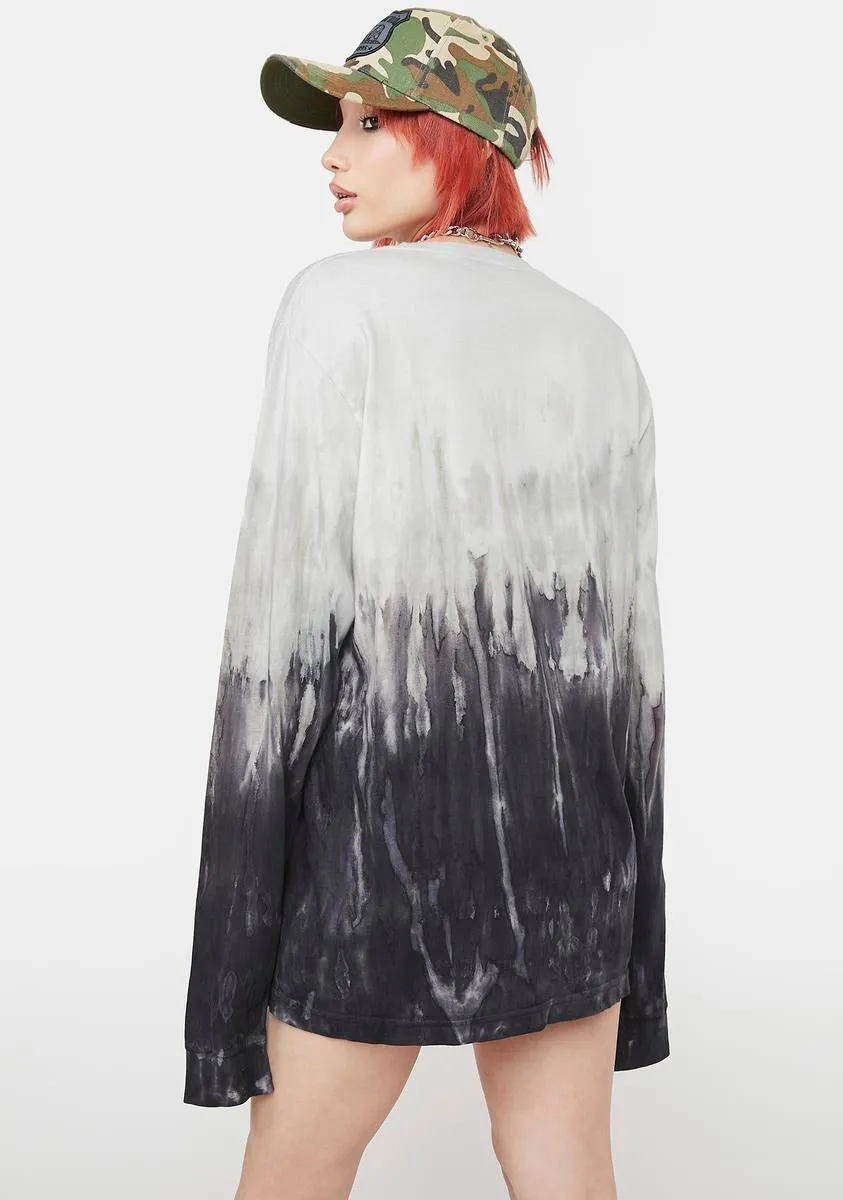 Logo Rust Long Sleeve Graphic Tee sold by Dolls Kill product image thumbnail 4
