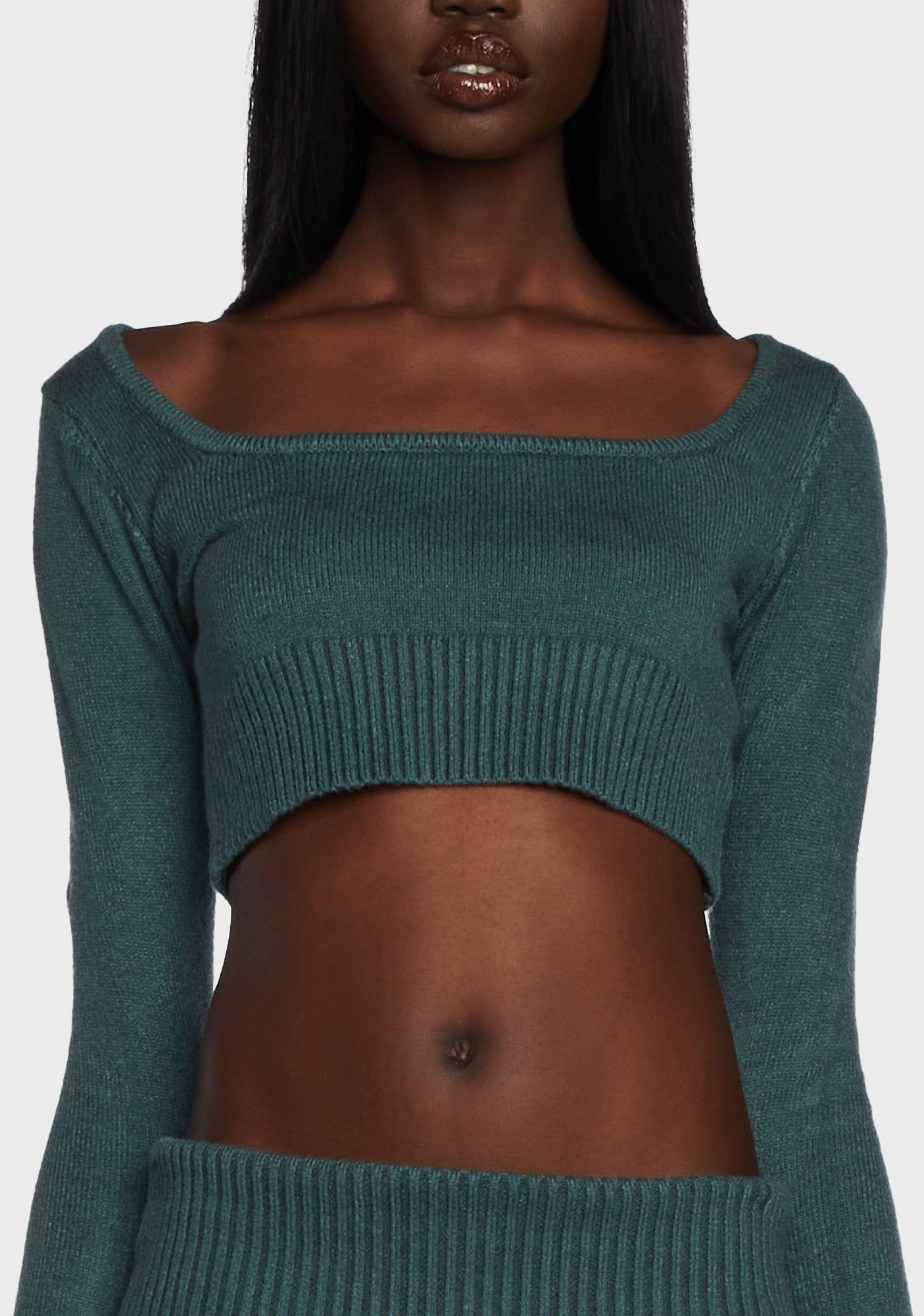 Allure Knitted Crop Top sold by Dolls Kill product image thumbnail 5