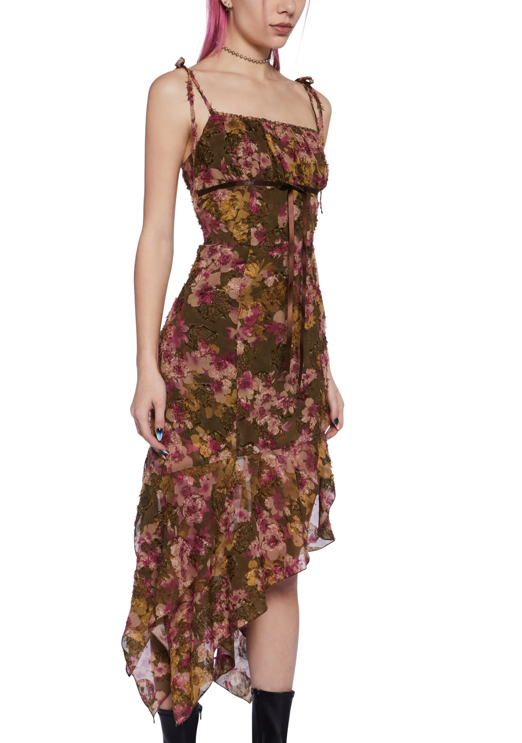 Blossom Bestie Midi Dress sold by Dolls Kill product image thumbnail 2