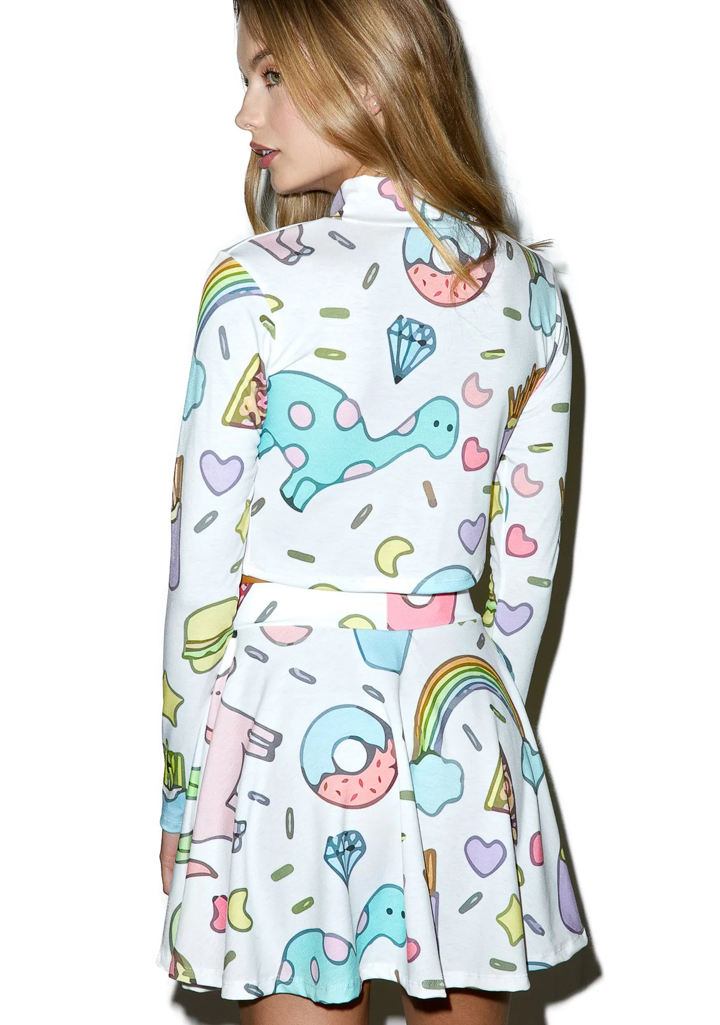 Land of Magic Unicorn Skirt Set sold by Dolls Kill