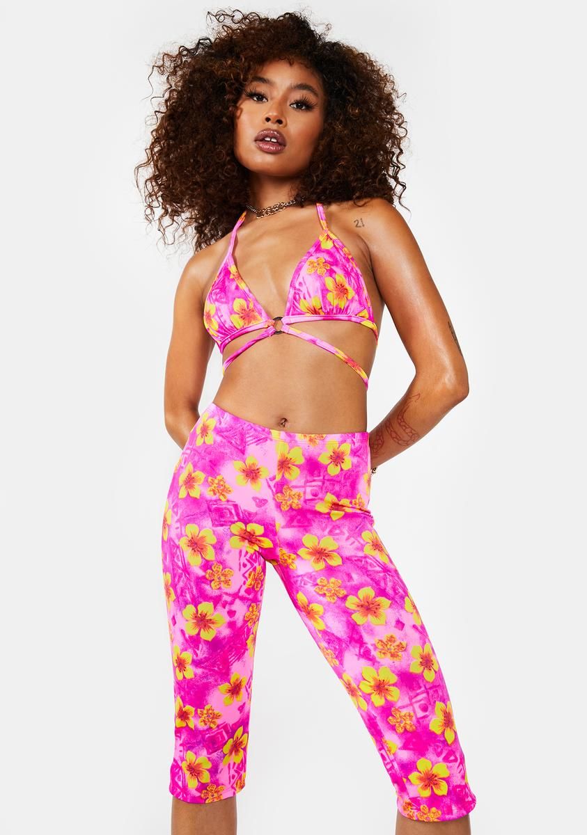 Cabana Hit The Club Pants Set sold by Dolls Kill