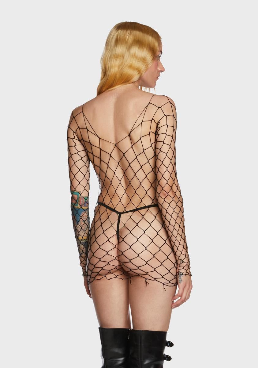 Slipstream Fishnet Set sold by Dolls Kill product image thumbnail 4
