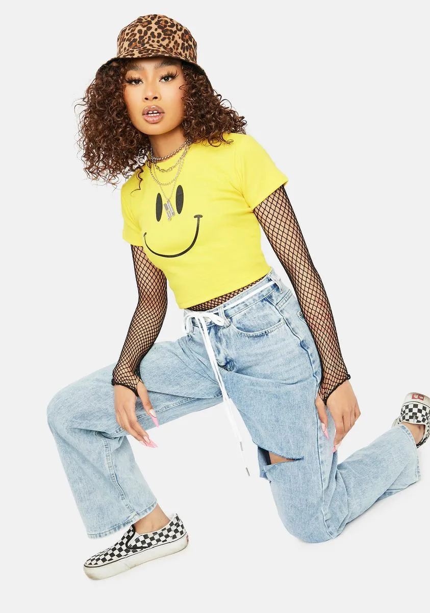 Smile Back Graphic Tee sold by Dolls Kill product image thumbnail 2