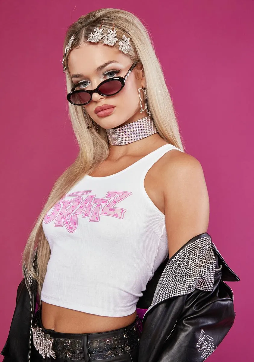 Girlz Really Rock Crop Tank sold by Dolls Kill product image thumbnail 2