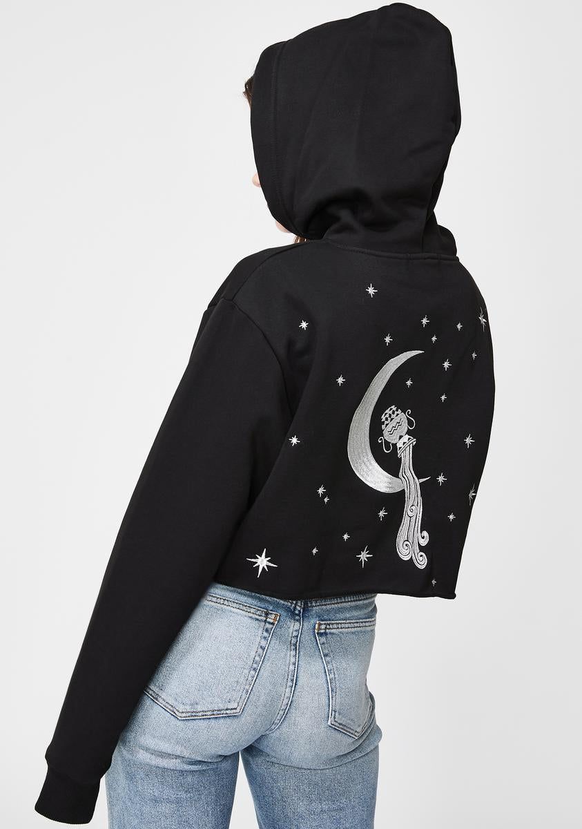 Aquarius Magick Graphic Hoodie sold by Dolls Kill