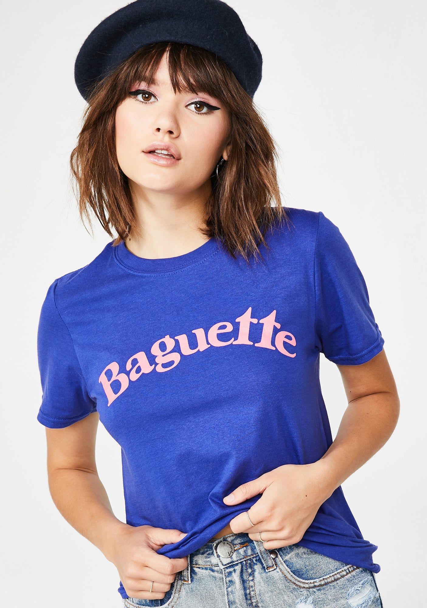 Baguette T-Shirt sold by Dolls Kill