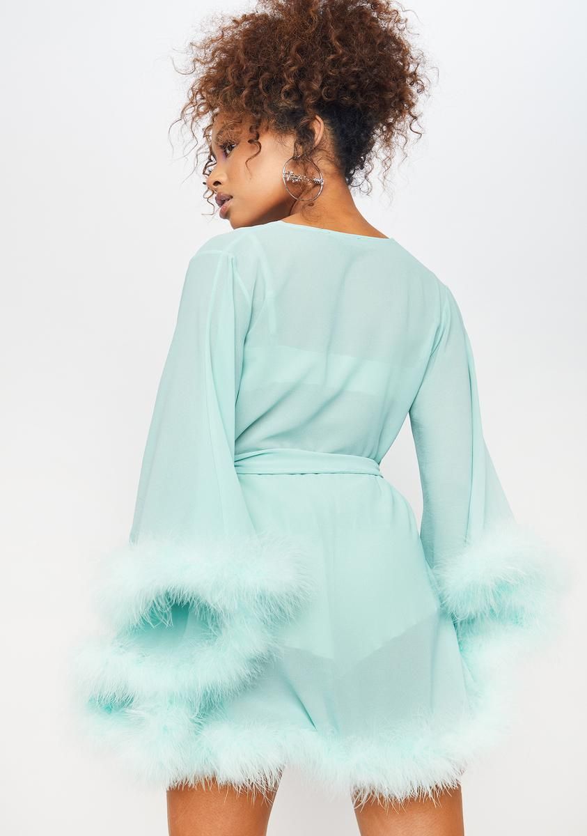 Reflection Of Jupiter Chiffon Robe sold by Dolls Kill product image thumbnail 4