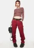 Red Carpenter Pants sold by Dolls Kill