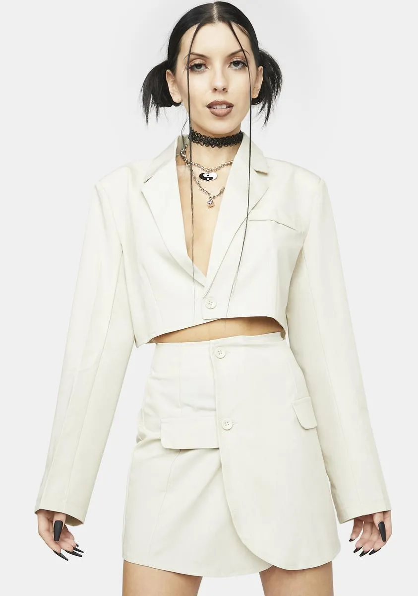 Making Deals Skirt Set sold by Dolls Kill