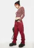 Red Carpenter Pants sold by Dolls Kill
