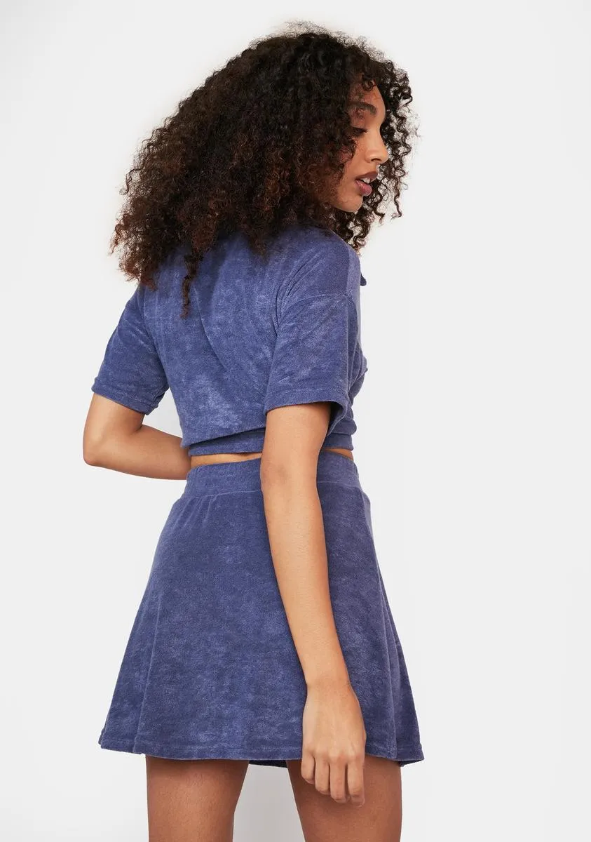 All The Feels Terry Skirt Set sold by Dolls Kill product image thumbnail 4