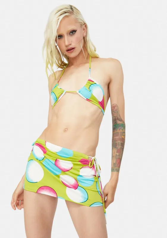 Circle Back Skirt Set sold by Dolls Kill