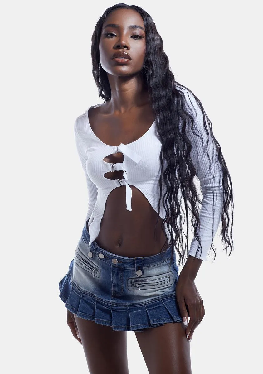 Gabrielle Crop Top sold by Dolls Kill