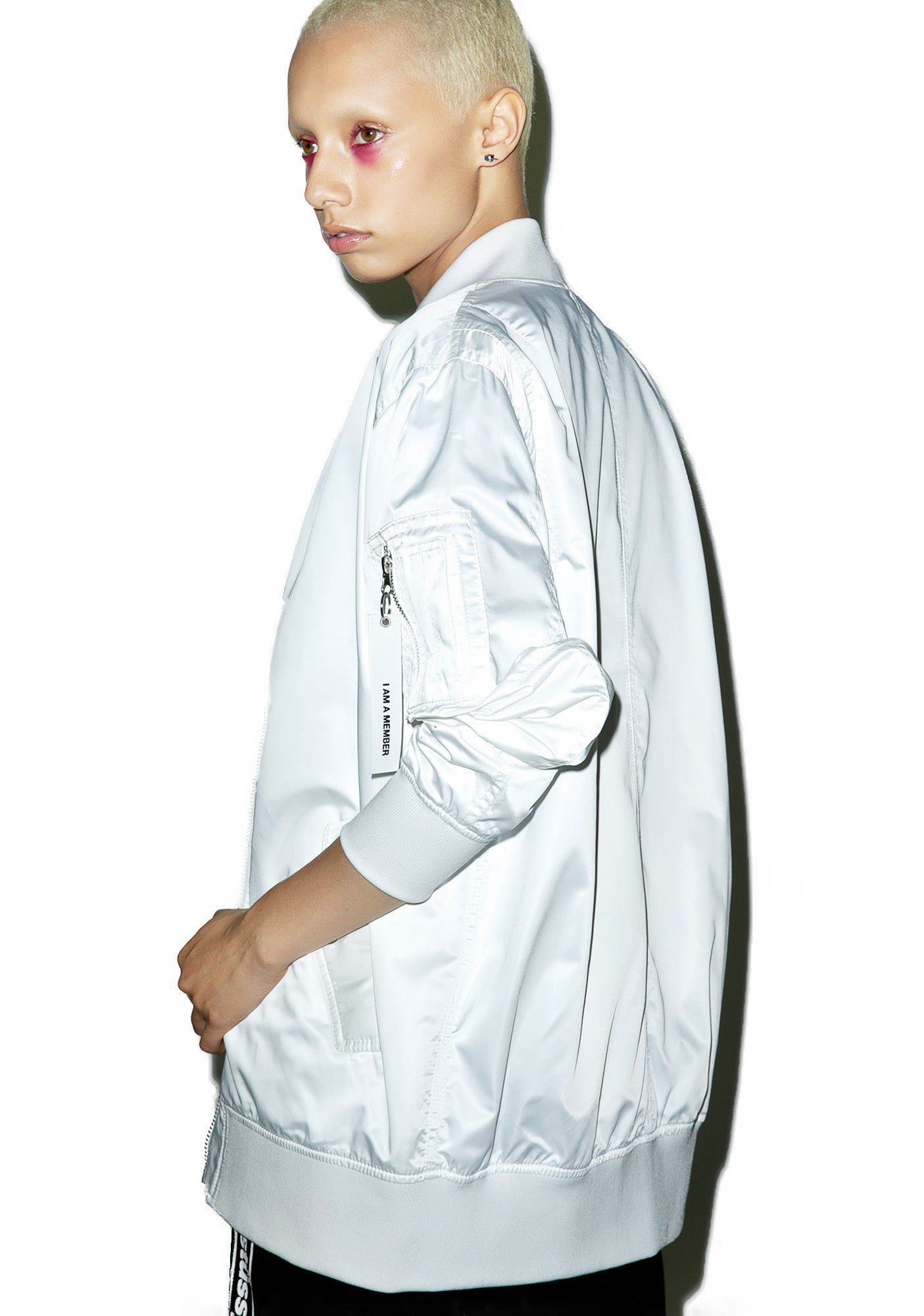 Lightweight Longer MA-1 Bomber sold by Dolls Kill product image thumbnail 3