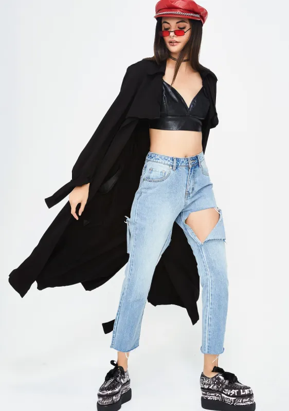 Before The Storm Trench Coat sold by Dolls Kill