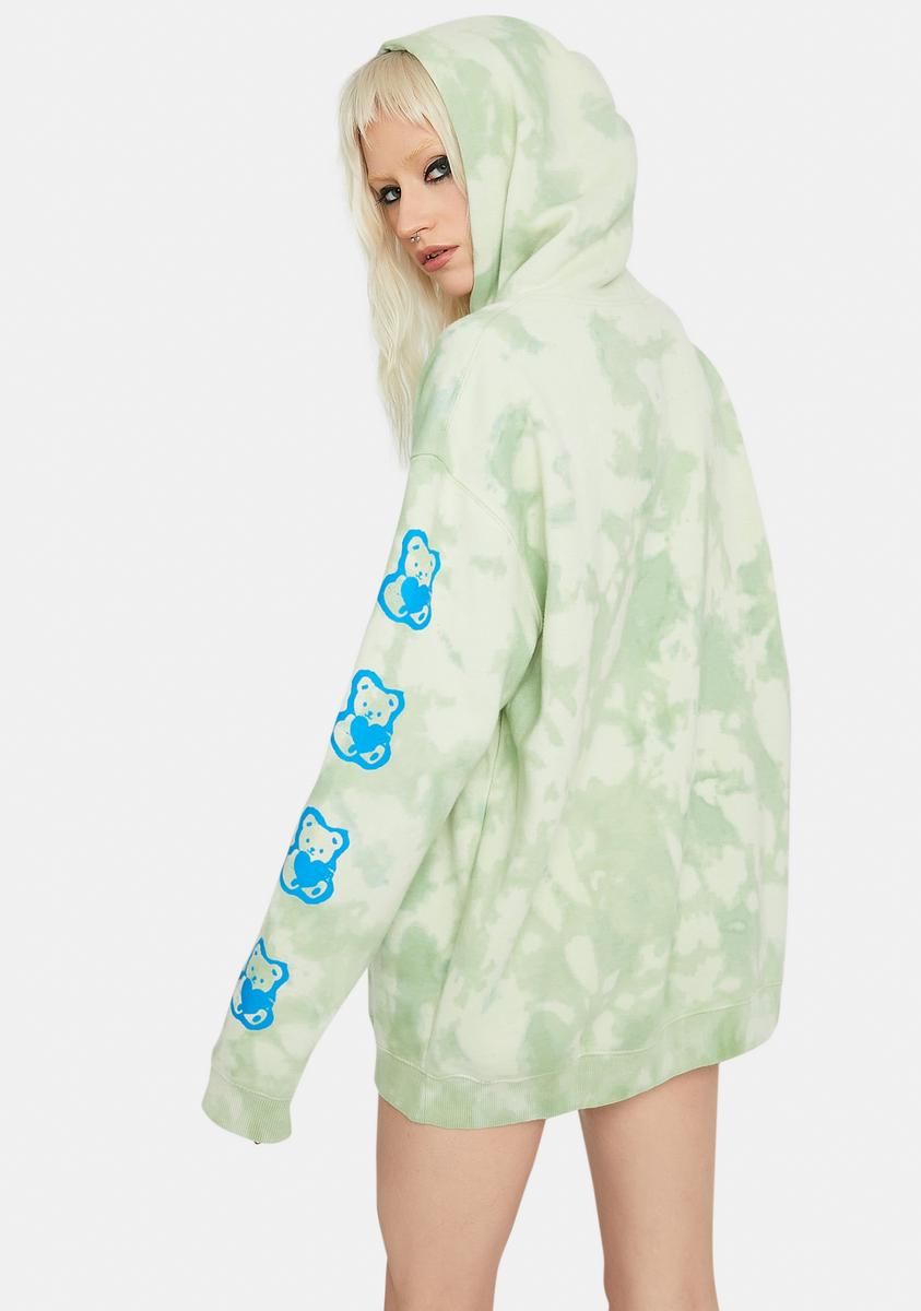 Life Balance Tie Dye Hoodie sold by Dolls Kill product image thumbnail 4
