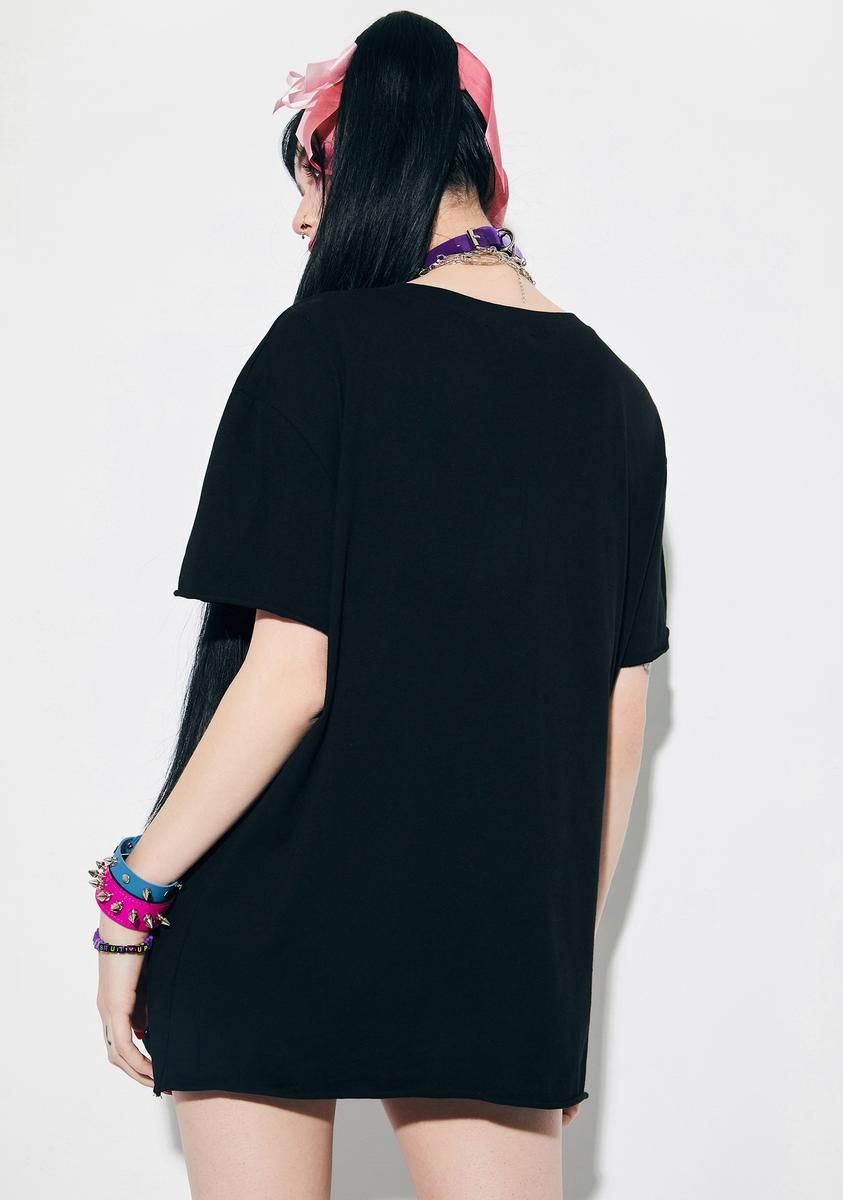 Pretty In Punk Chain Graphic Tee sold by Dolls Kill product image thumbnail 4