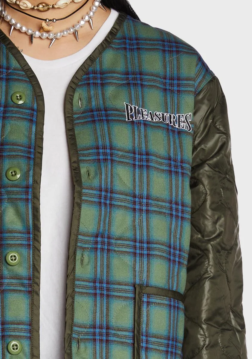 Bowery Plaid Liner Jacket sold by Dolls Kill product image thumbnail 2