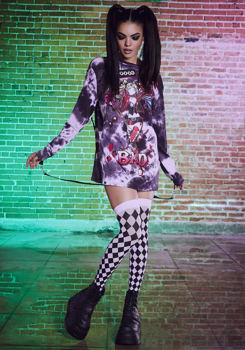 Demented Darling Long Sleeve Tee sold by Dolls Kill product image thumbnail 3