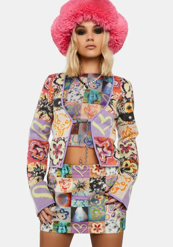 Sensation Knit Cardigan sold by Dolls Kill