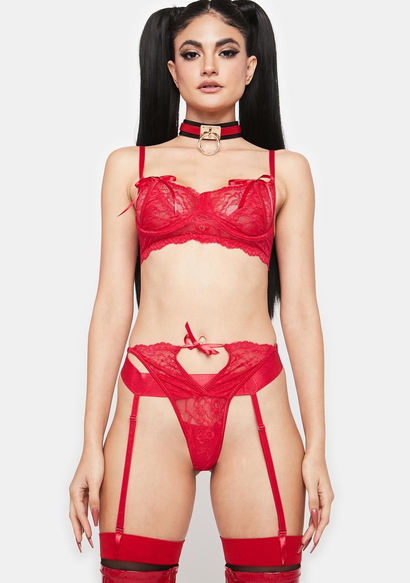 Be My Fantasy Lingerie Set sold by Dolls Kill