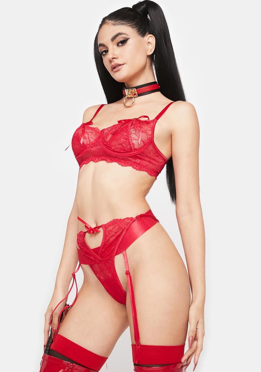 Be My Fantasy Lingerie Set sold by Dolls Kill product image thumbnail 2