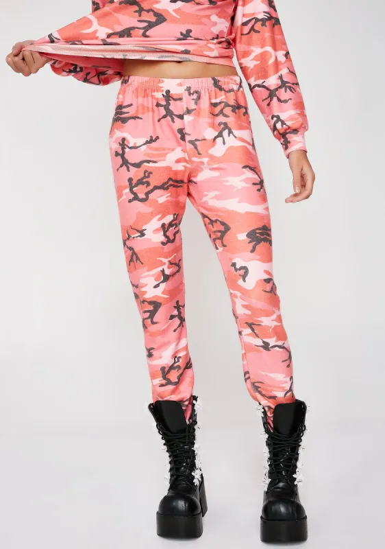 Fire Camo Knox Pants sold by Dolls Kill