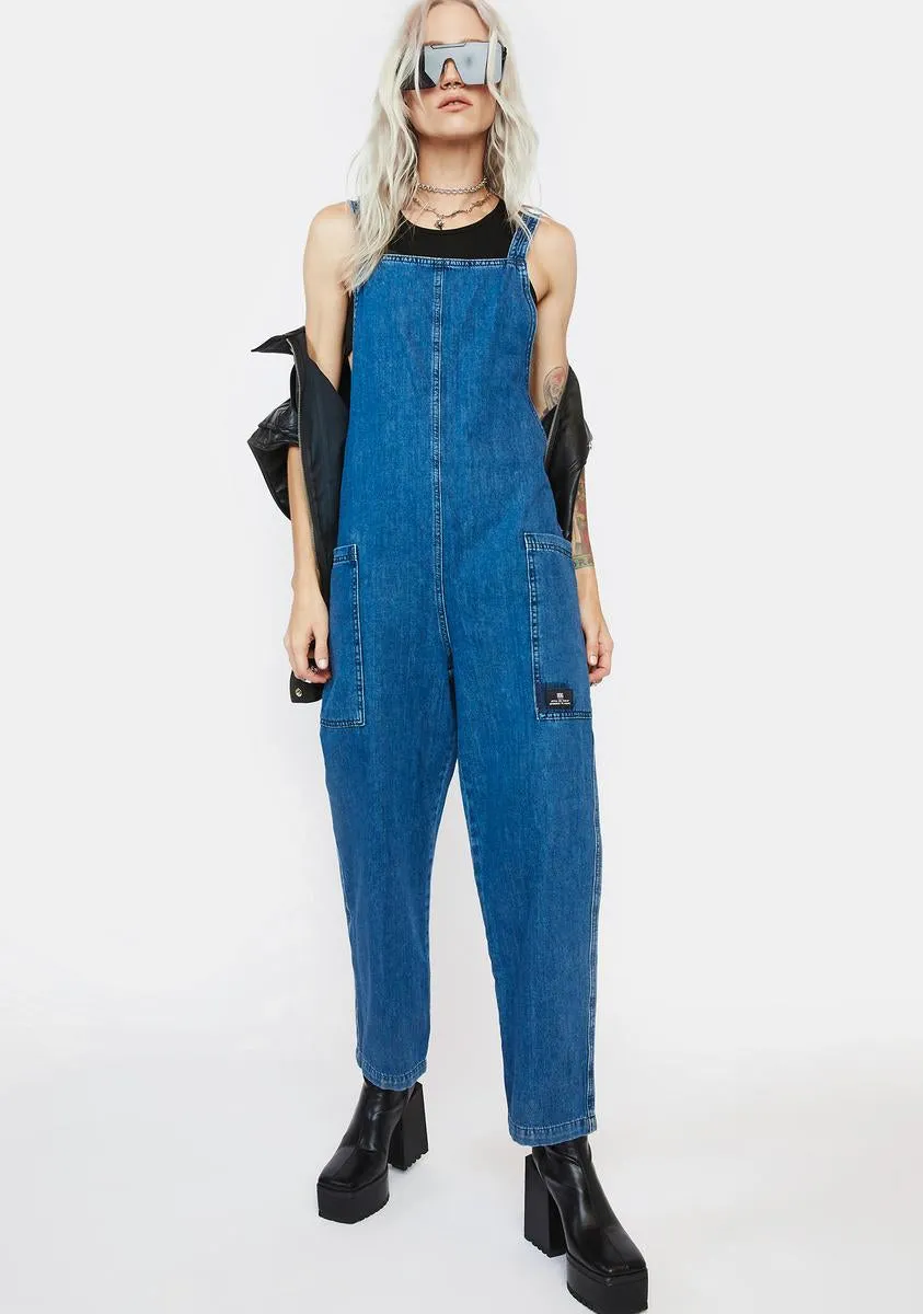 Albie Denim Dungarees sold by Dolls Kill product image thumbnail 3