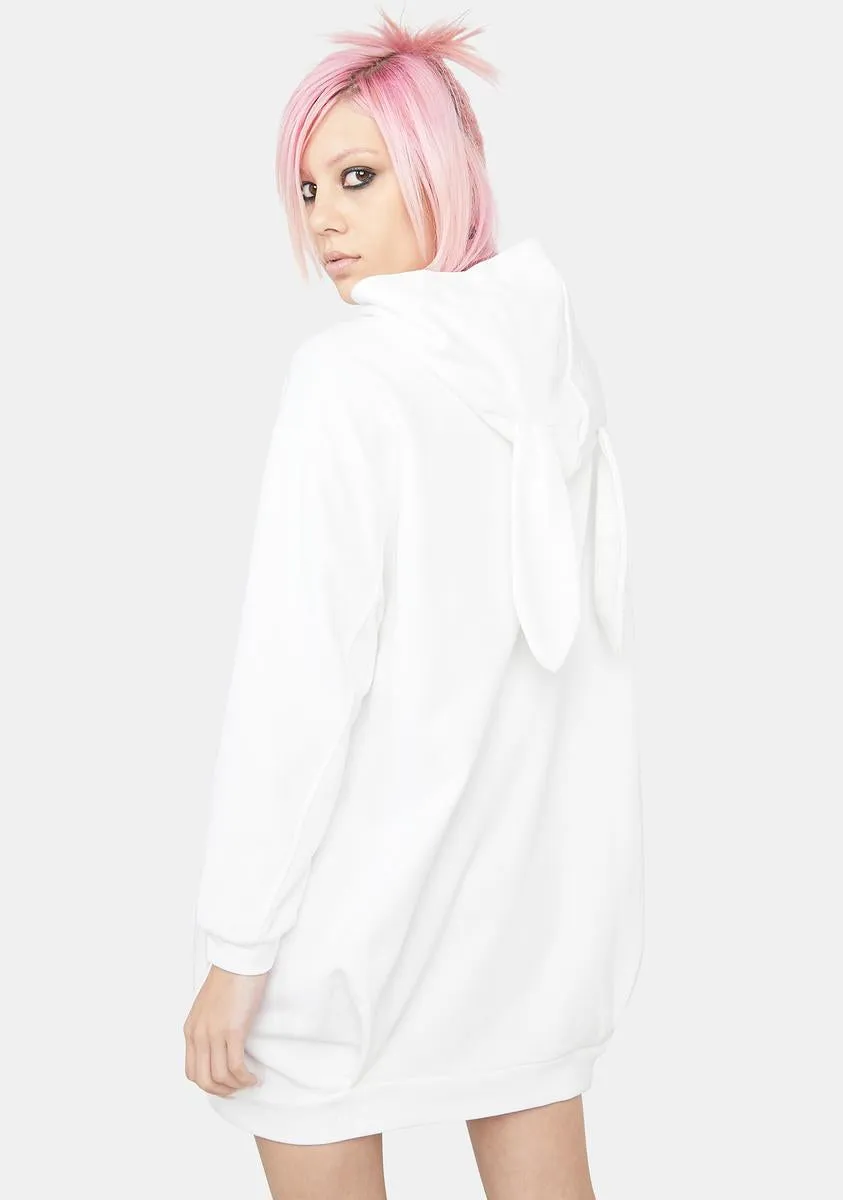 Bliss Get It Hoppin' Oversized Hoodie sold by Dolls Kill