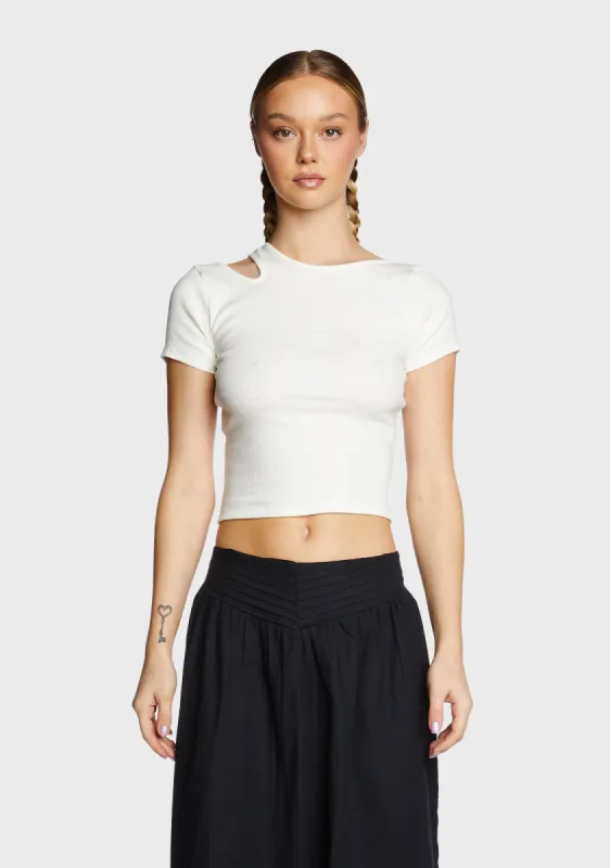 Yuji Cutout Top sold by Dolls Kill