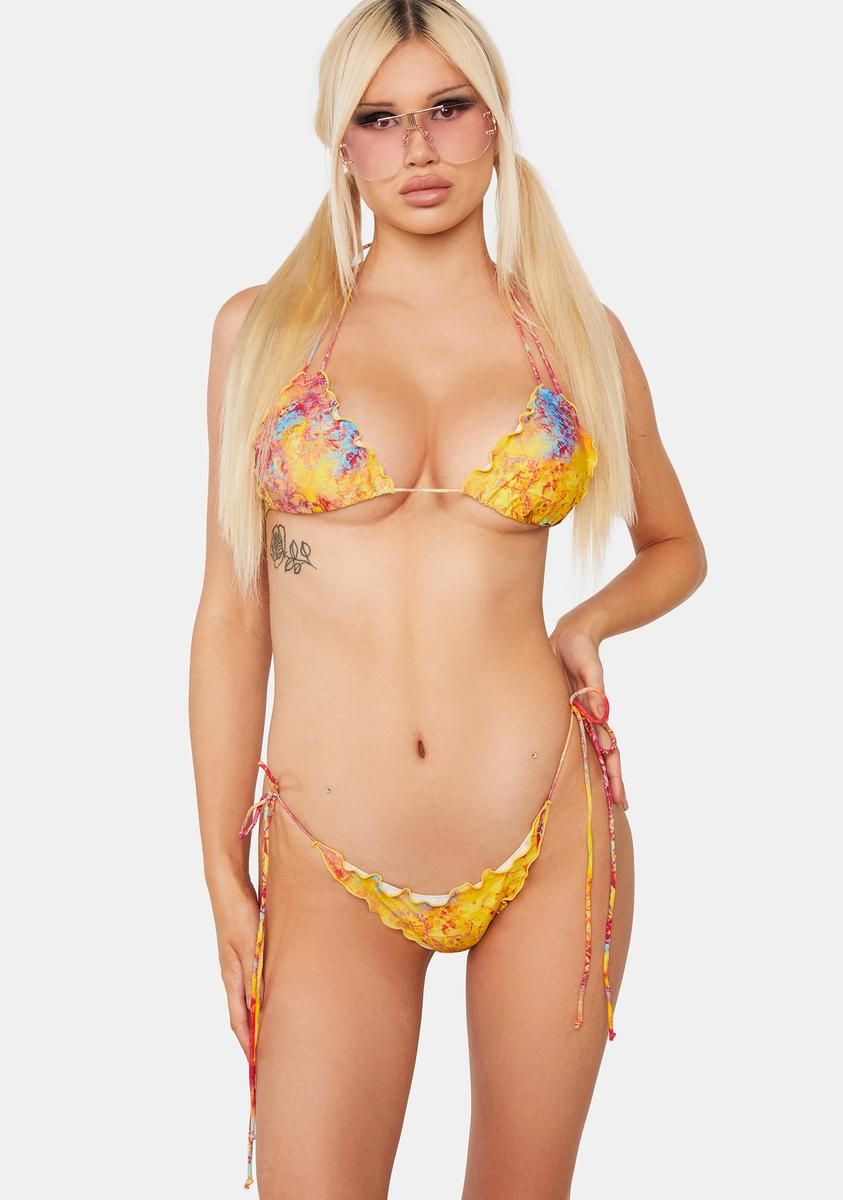 Savannah Frill Bikini Bottoms sold by Dolls Kill product image thumbnail 2