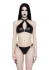 The Vengeance Is Mine Lingerie Set - Matte sold by Dolls Kill
