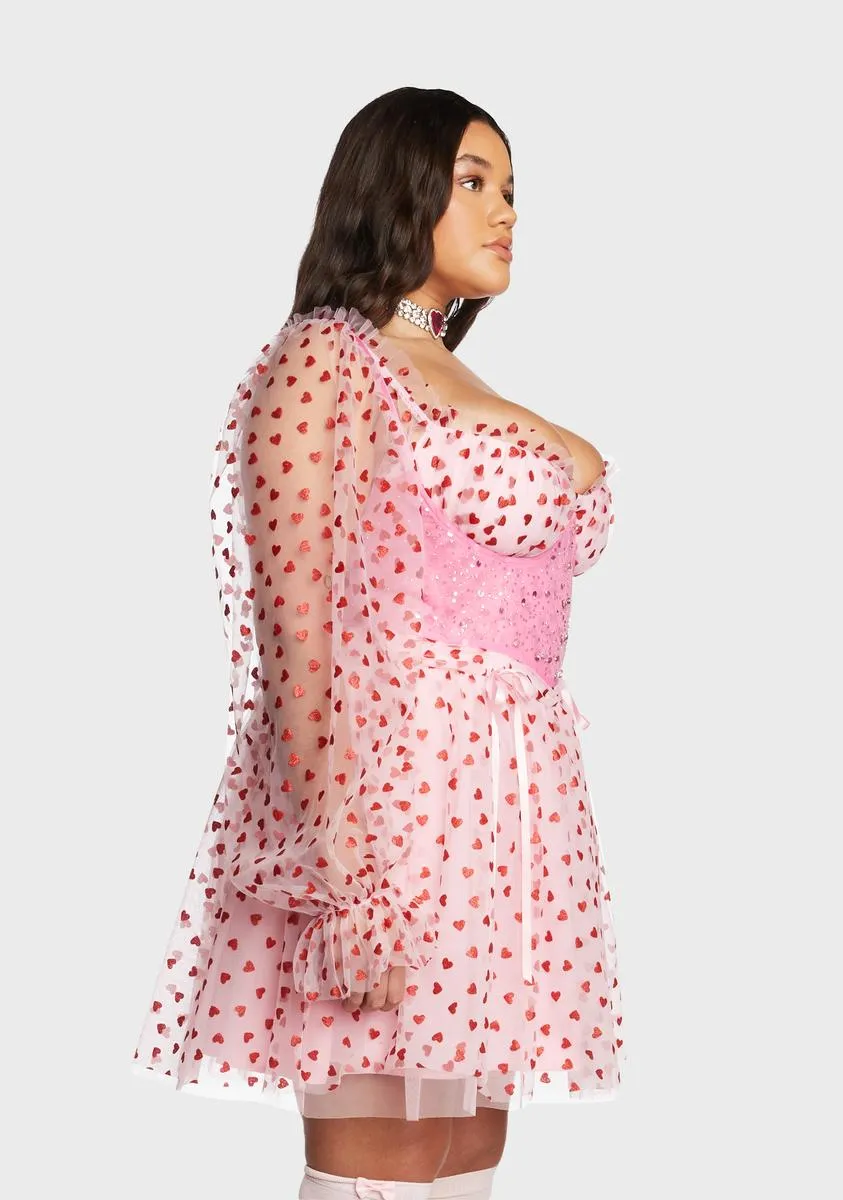 Plus Candy Ooh La La Sequin Underbust Corset sold by Dolls Kill product image thumbnail 3