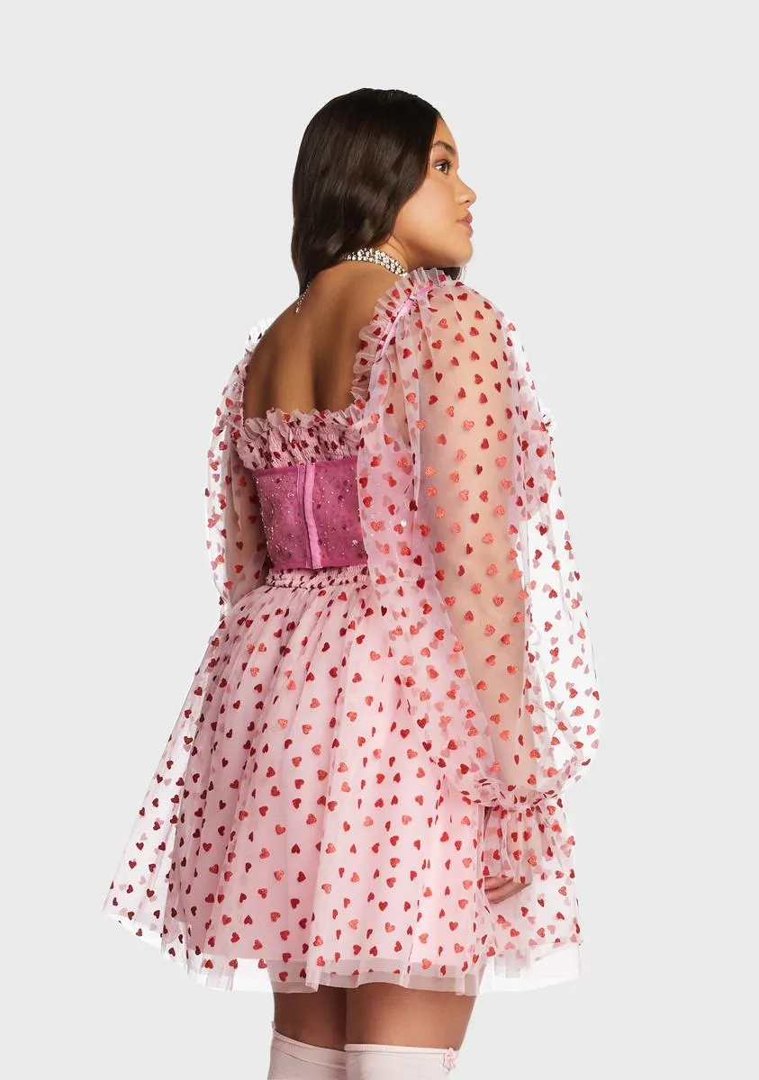Plus Candy Ooh La La Sequin Underbust Corset sold by Dolls Kill product image thumbnail 4