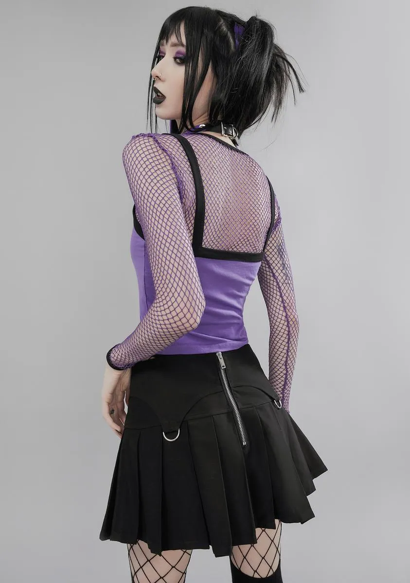 Presence Of Evil Fishnet Top sold by Dolls Kill product image thumbnail 4