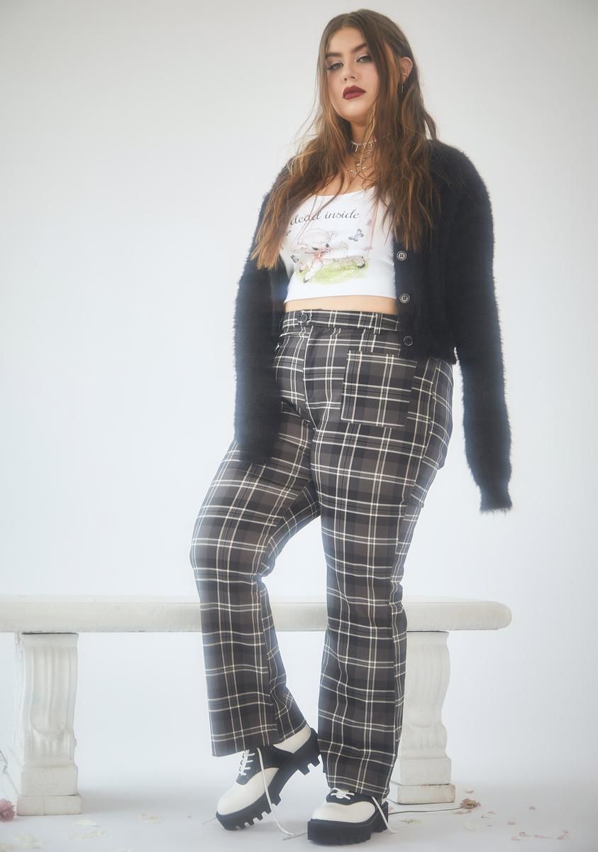 Plus Not So Innocent Plaid Pants sold by Dolls Kill product image thumbnail 2