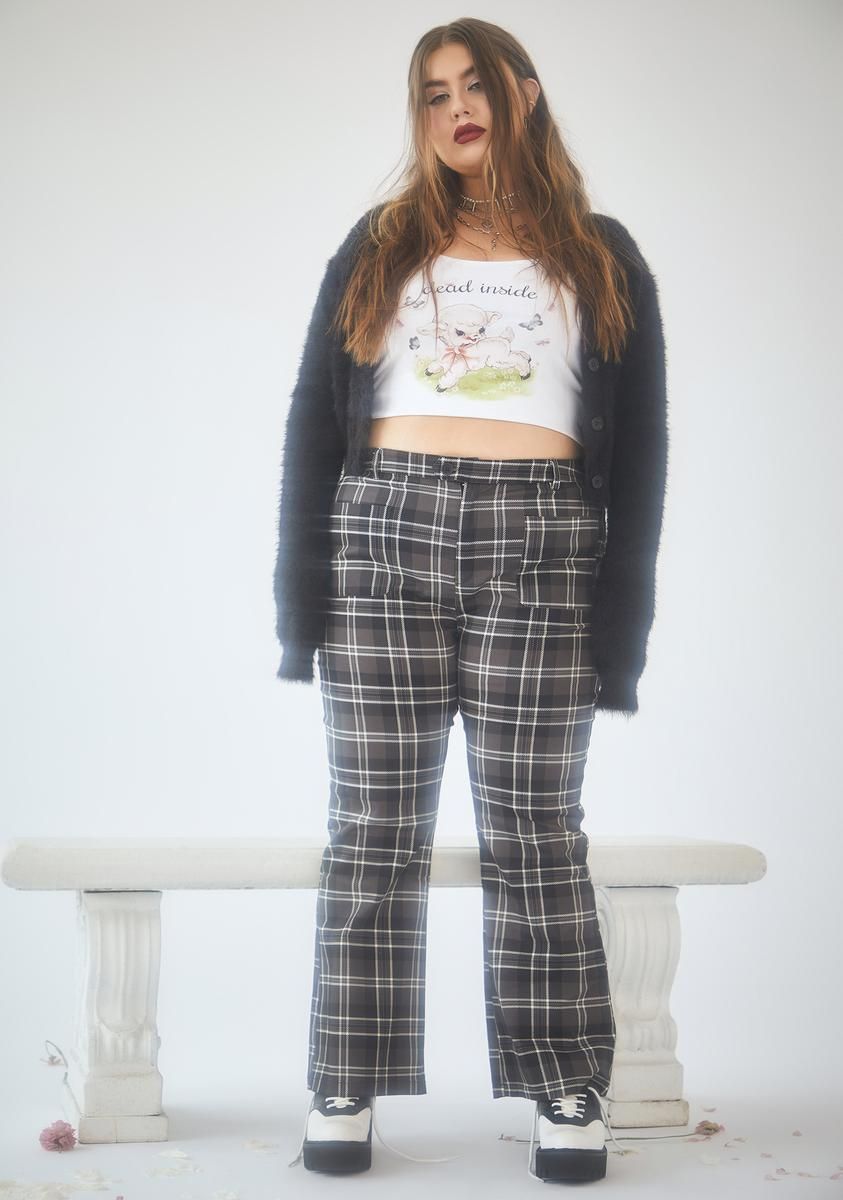Plus Not So Innocent Plaid Pants sold by Dolls Kill product image thumbnail 3