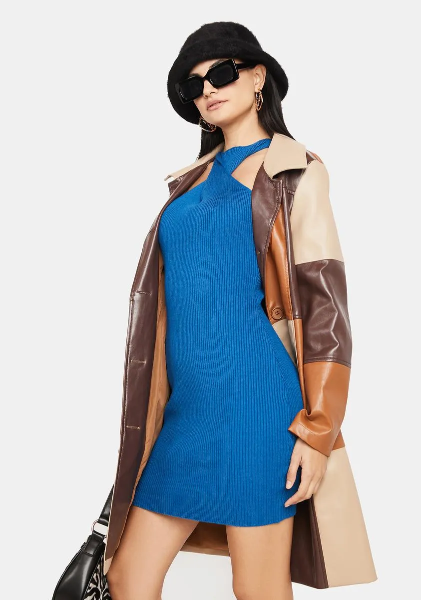 Not Likely Ribbed Knit Mini Dress sold by Dolls Kill product image thumbnail 2