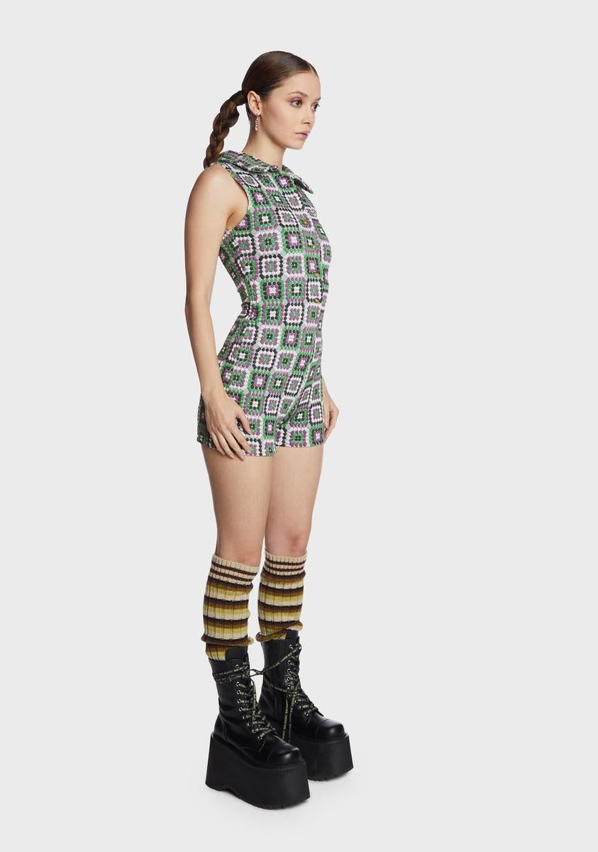 Multi Dot Romper sold by Dolls Kill product image thumbnail 2