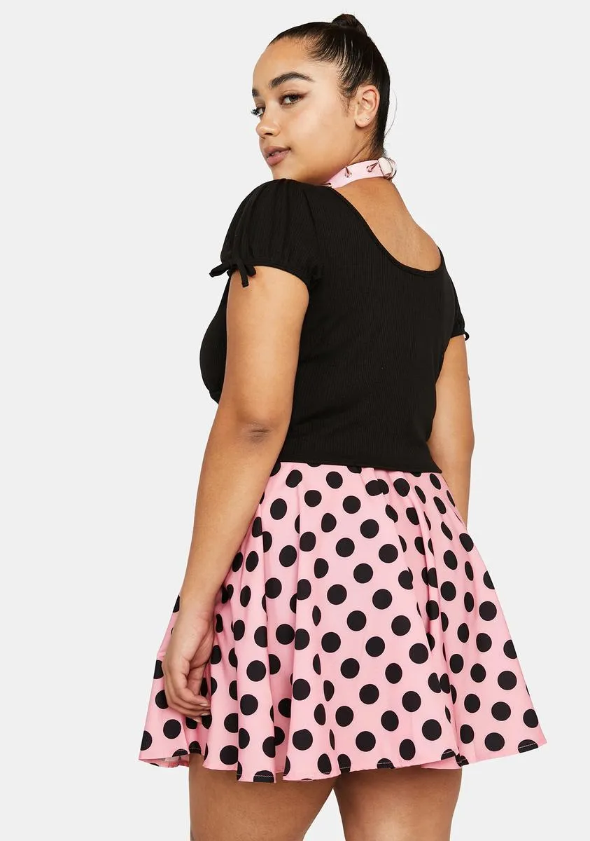 Plus Love Pretty And Posh Skater Skirt sold by Dolls Kill product image thumbnail 4