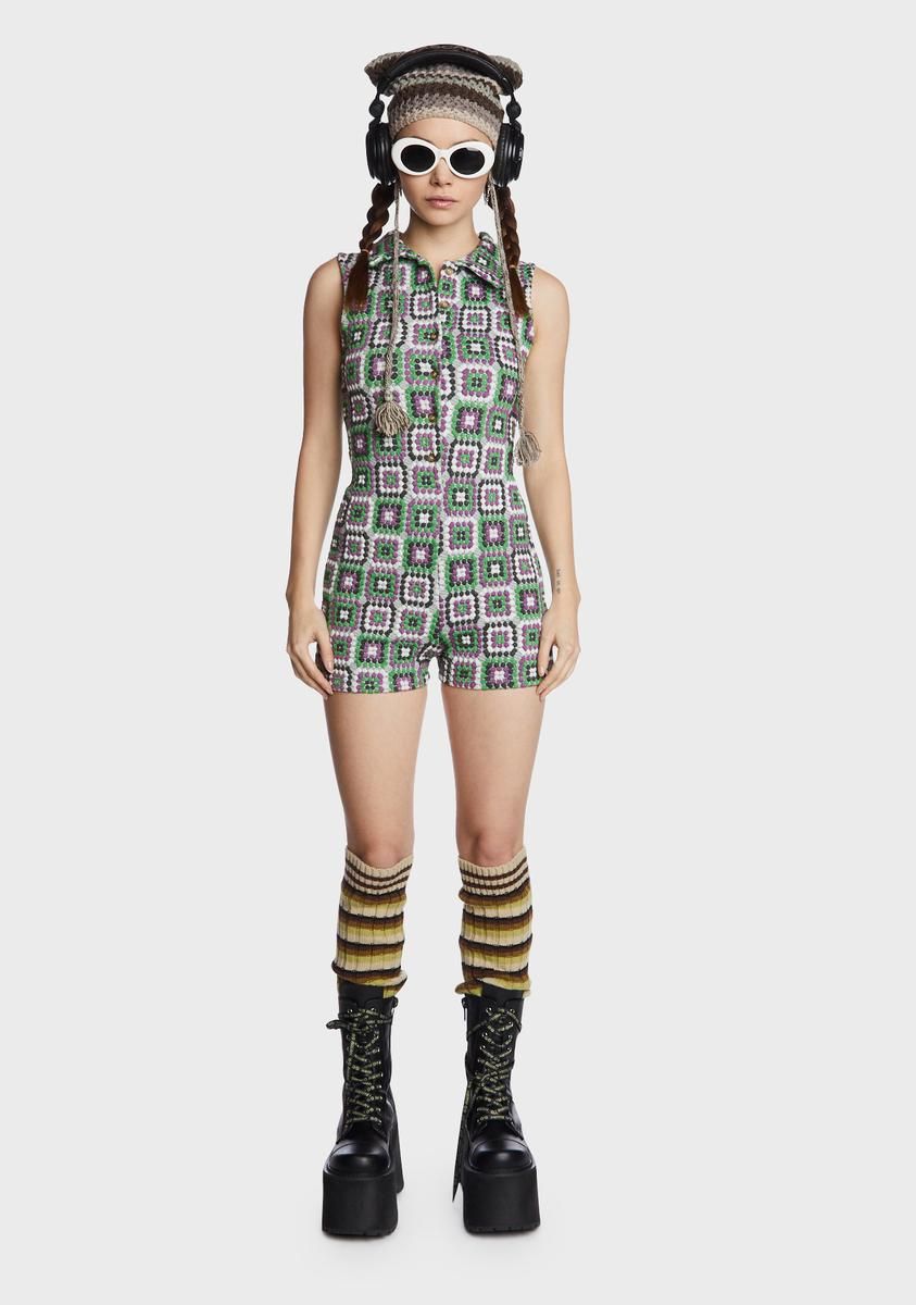 Multi Dot Romper sold by Dolls Kill product image thumbnail 3