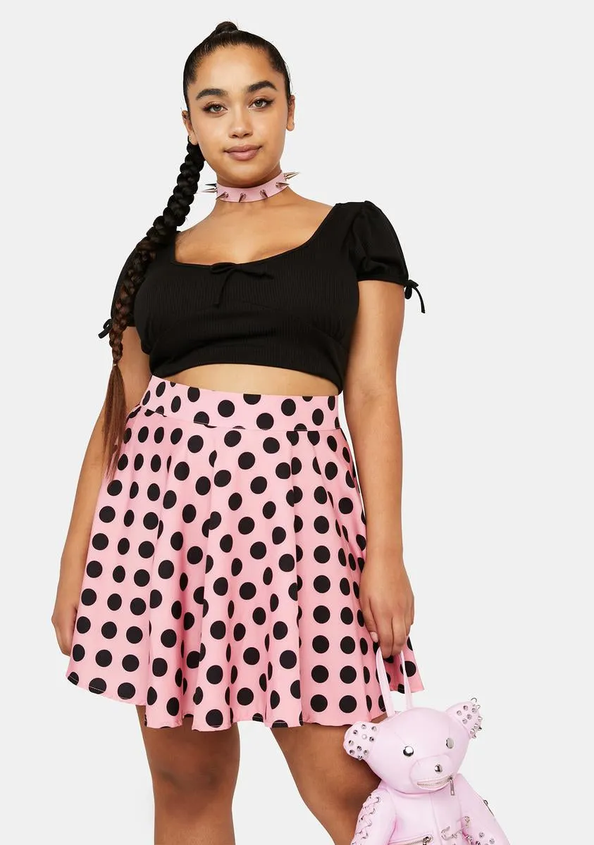 Plus Love Pretty And Posh Skater Skirt sold by Dolls Kill product image thumbnail 2