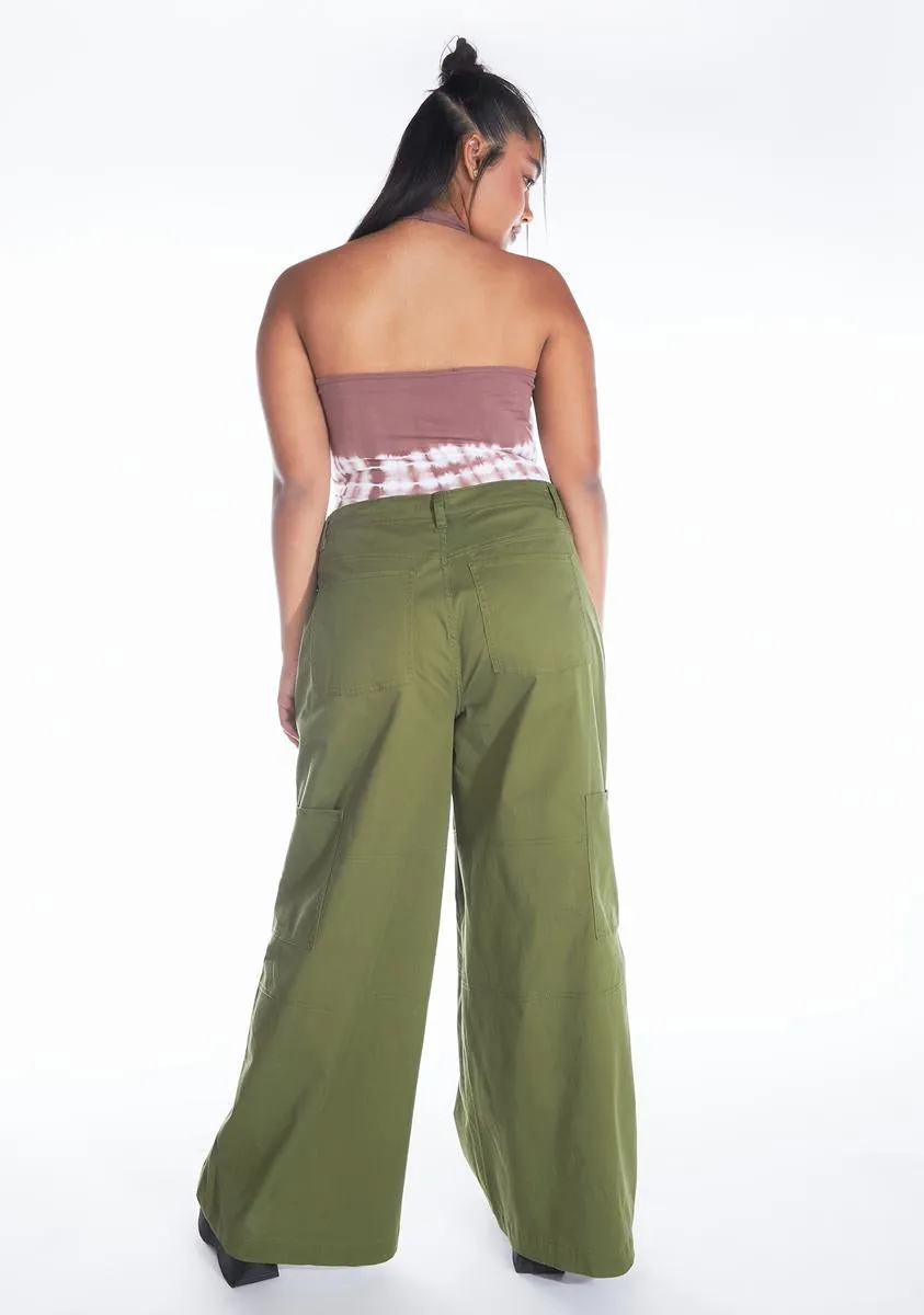 Plus Don't You Forget Twill Cargo Pants sold by Dolls Kill product image thumbnail 4