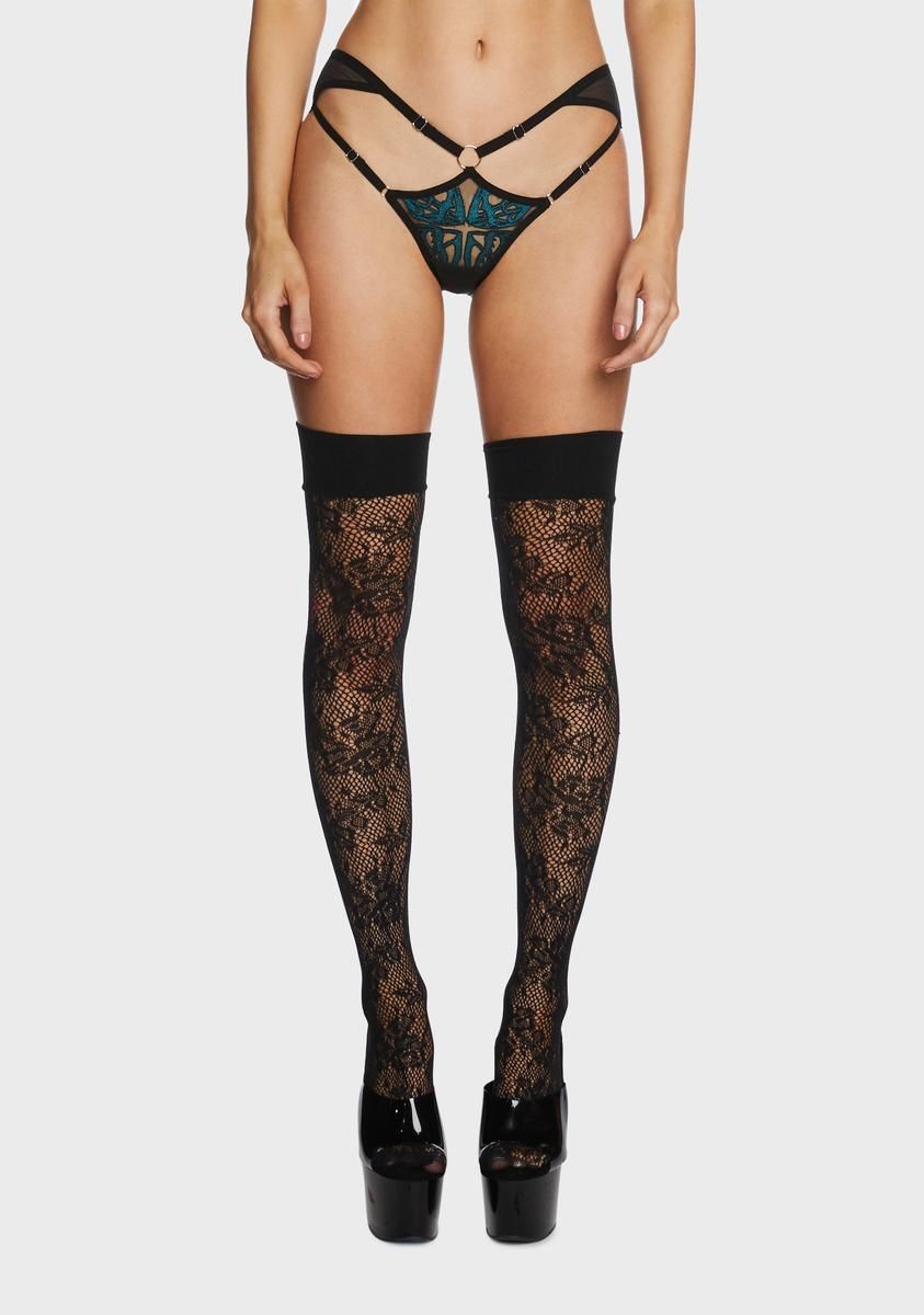 Monarch Mesh Bikini sold by Dolls Kill