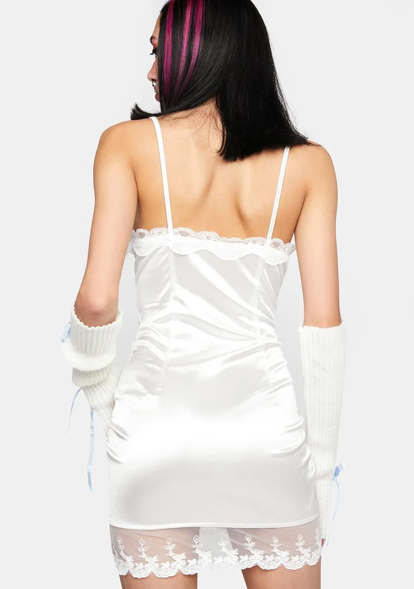 Moonlit Dance Slip Dress sold by Dolls Kill product image thumbnail 4