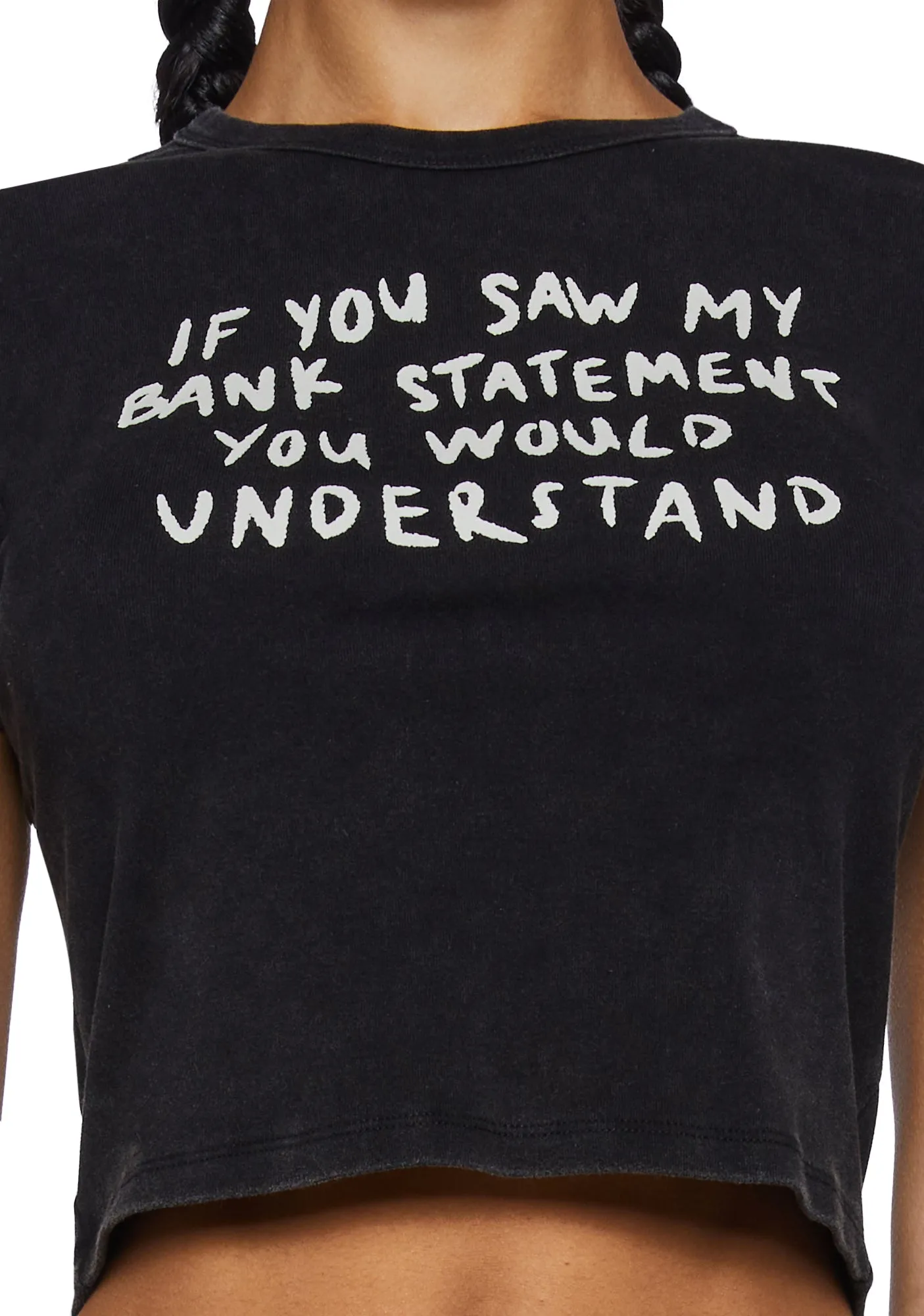 Bankable Personality Graphic Tee sold by Dolls Kill product image thumbnail 5