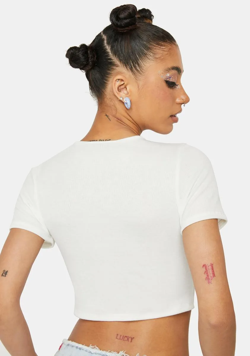 Setlist Request Crop Top sold by Dolls Kill product image thumbnail 4