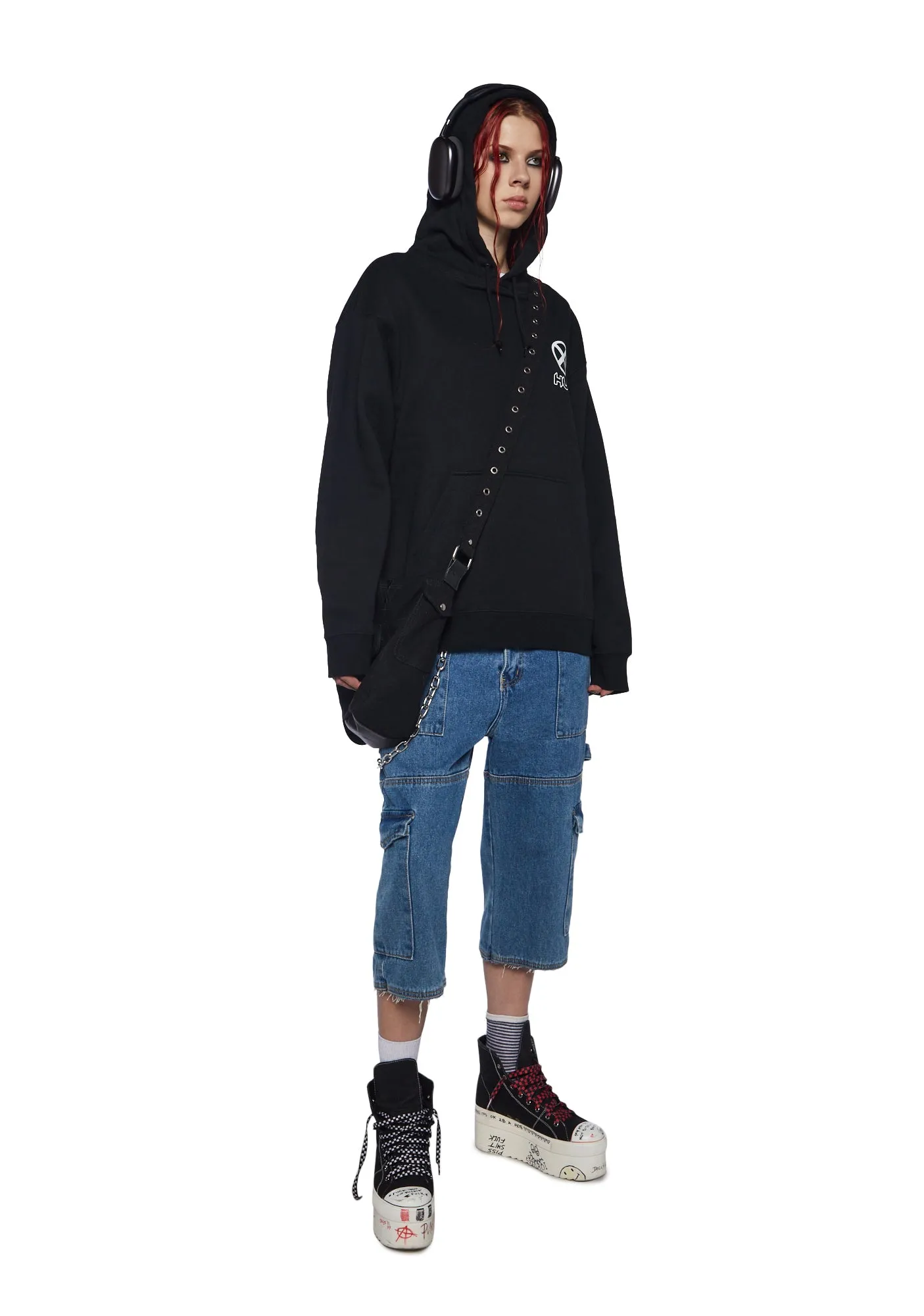 X-Men Triangle Pullover Hoodie sold by Dolls Kill product image thumbnail 5