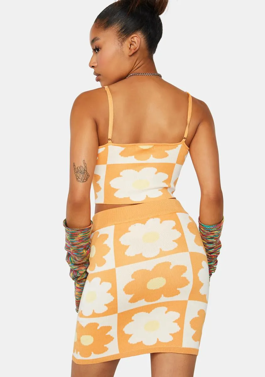 Tangy Lazy Daisy Skirt Set sold by Dolls Kill product image thumbnail 4